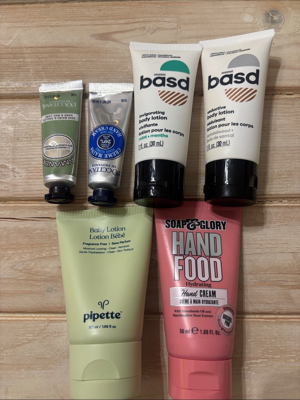 Basd + assorted hand creams bundle — (99)